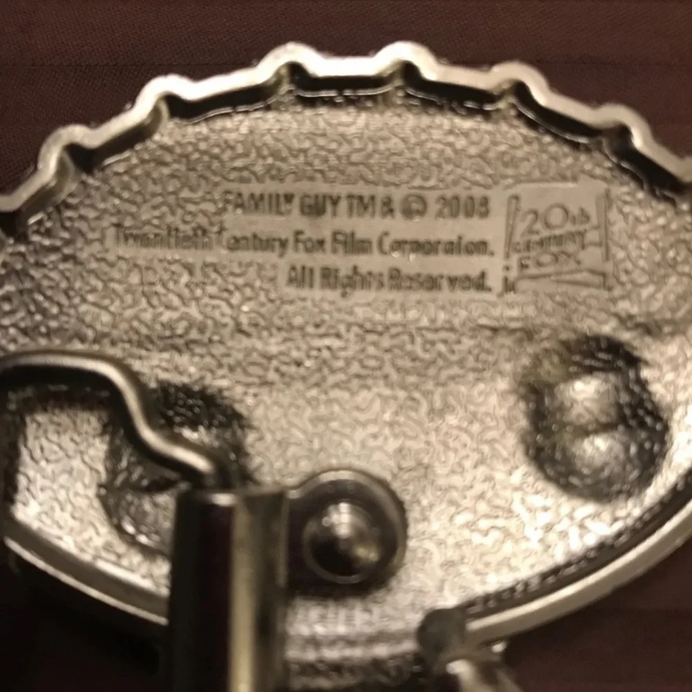 NWT Vintage Stewie Family Guy Belt Buckle